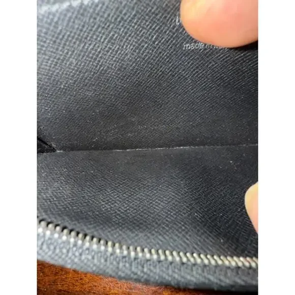 LOUIS VUITTON Coin Card Holder Wallet in Black Eclipse Monogram - Picture 9 of 11